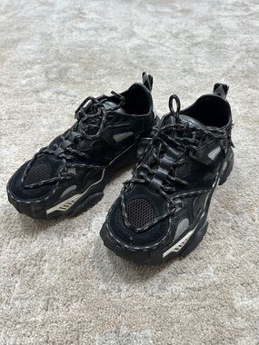 Calvin Klein 205W39NYC Leather Sneakers